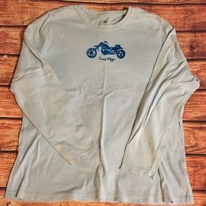 EUC Size 1X Tommy Hilfiger Long Sleeve Motorcycle